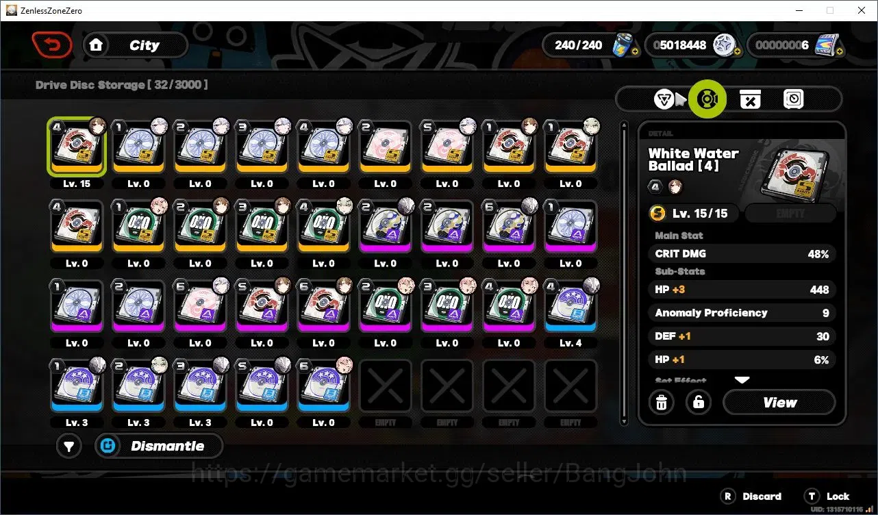 Zenless Zone Zero Accounts Starter ASIA | IK 45| 4 Limit[Velina,Sunna,(Pyoris C2,Ye Shunguang)+sign],5 A-Class Lv.20|2 15