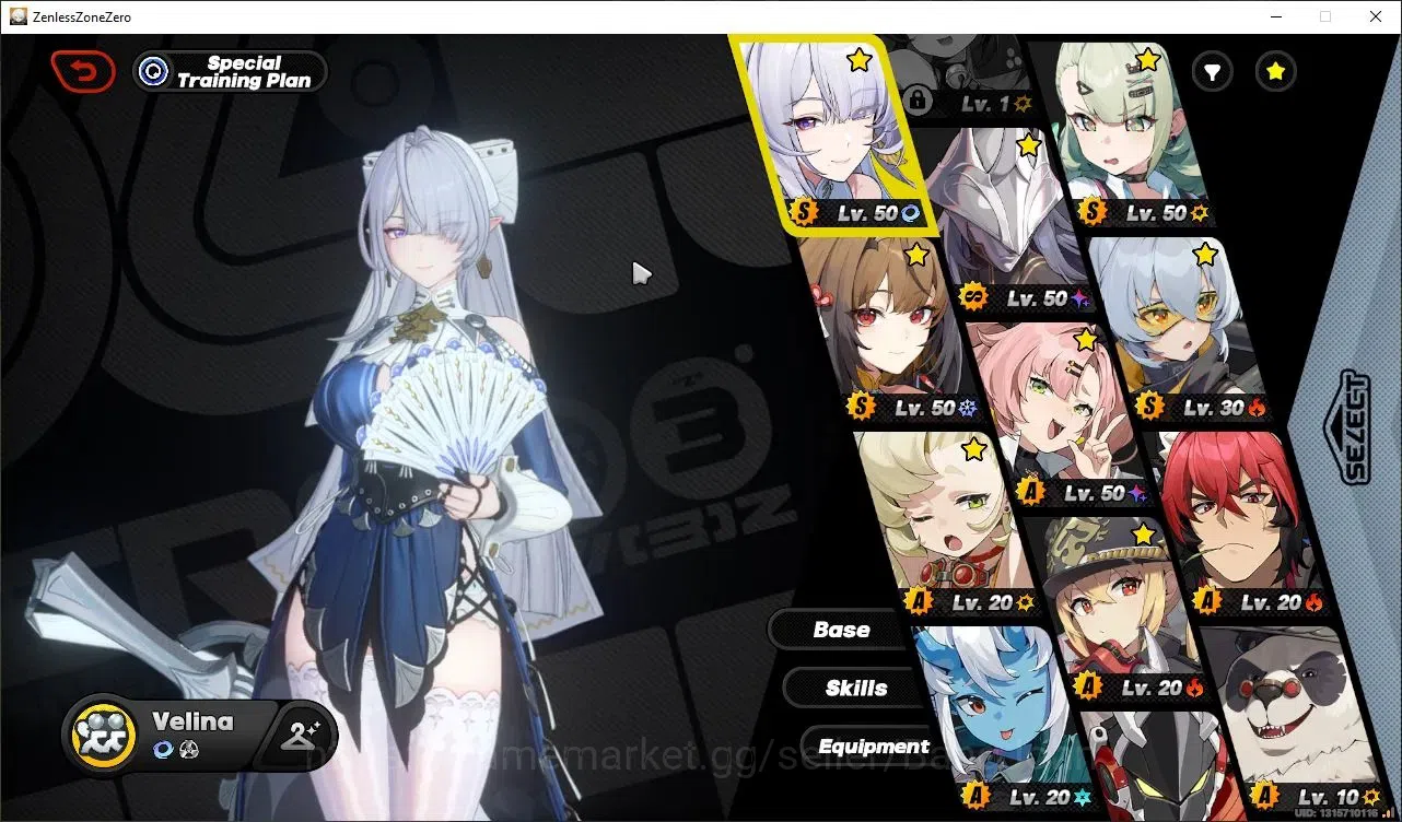 Zenless Zone Zero Accounts Starter ASIA | IK 45| 4 Limit[Velina,Sunna,(Pyoris C2,Ye Shunguang)+sign],5 A-Class Lv.20|2 3
