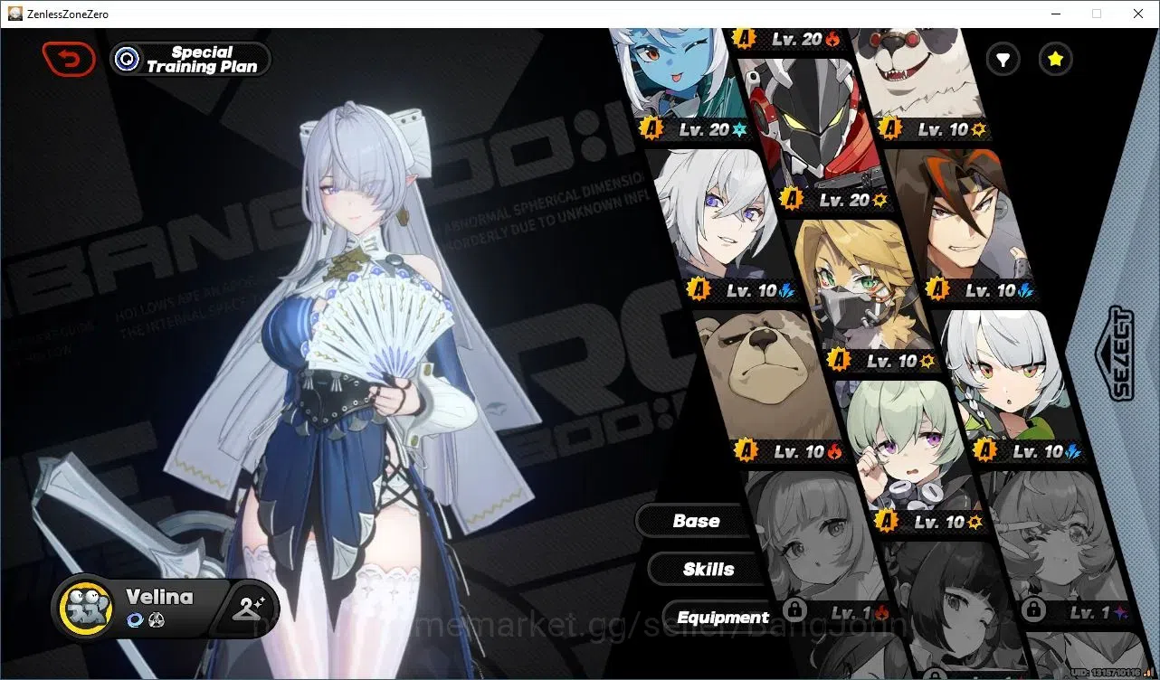 Zenless Zone Zero Accounts Starter ASIA | IK 45| 4 Limit[Velina,Sunna,(Pyoris C2,Ye Shunguang)+sign],5 A-Class Lv.20|2 4