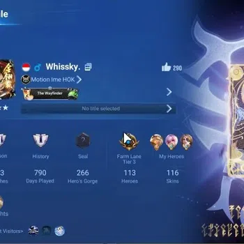 Honor of Kings Accounts Rare Skin Hero 113, Skin 116| 3 Collab+7 Legend|AOT Levi, AOT Eren, LoM Yango,LNY Di Renjie, and