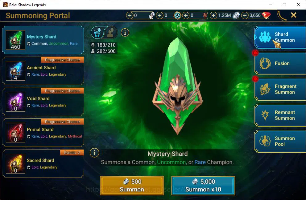 Raid: Shadow Legends Accounts Lv6 823K Power|3,6K Gems|1 Mythical(Galathir)|24 L image 13