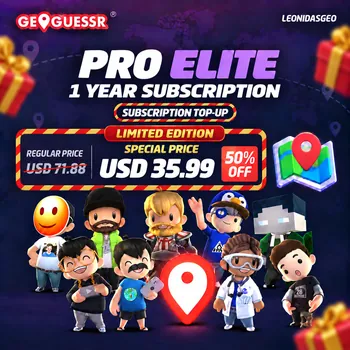 GeoGuessr Others [LIMITED STOCK] GeoGuessr Subscription to YOUR ACCOUNT | Pro Elite 1 Year