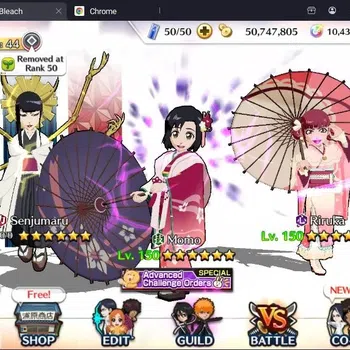 Bleach: Brave Souls Accounts Starter GLOBAL|10K Orb+75K BP|Fresh Story|Ichigo