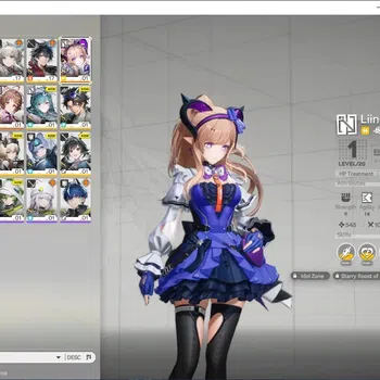 Arknights: Endfield Accounts Asia|Lv 42|3 SSR 1 Limited 4(*6Weapon)|Liino P1+Signature|66 Oro|Selector ON|Female MC|Log