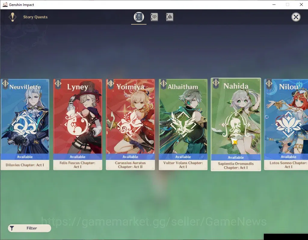 Genshin Impact Accounts ASIA|AR 57|9 Limited+5(*5Wep)|Zibai,Xilonen,Nefer, image 18