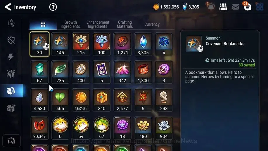 Epic Seven Accounts High-End GLOBAL UnVerif|6 ML(Shepred DarkDiane,EIlynav,etc)+Estele,Setsuka,AB Fumyr,Etc|AUTO WB 16