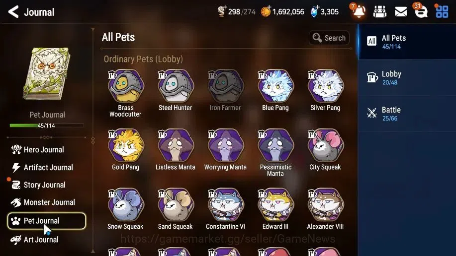 Epic Seven Accounts High-End GLOBAL UnVerif|6 ML(Shepred DarkDiane,EIlynav,etc)+Estele,Setsuka,AB Fumyr,Etc|AUTO WB 20
