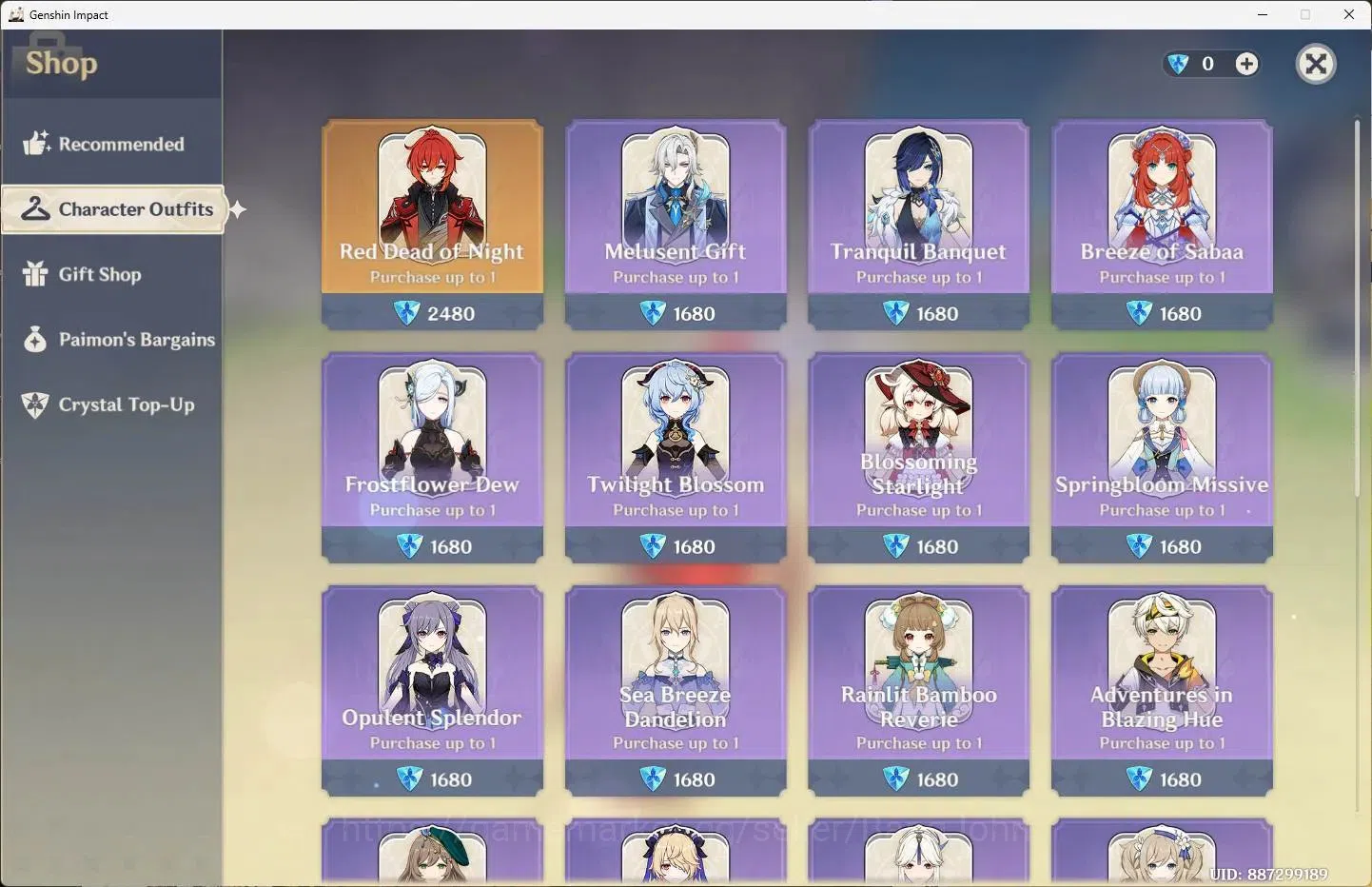 Genshin Impact Accounts ASIA|AR 60|15 Limit+2 Sign|Arlecchino,Xilonen,Furi image 9
