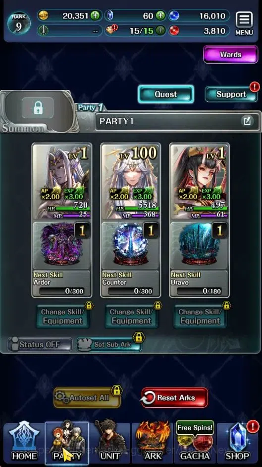 Last Cloudia Accounts GLOBAL|Rank 9|Top Tier Unit [Telestio God of Ruin, image 5