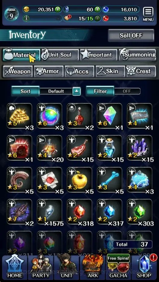 Last Cloudia Accounts GLOBAL|Rank 9|Top Tier Unit [Telestio God of Ruin, image 9