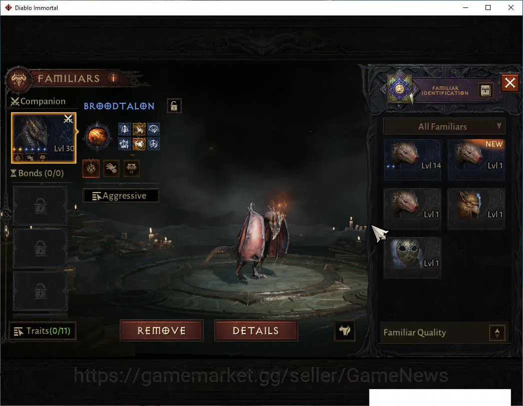 Diablo Immortal Accounts Starter SEA - Verathiel|Lv60 (620)|Druid|35K CR|Reso 480| Paragon Maledictor| Inferno II|Hell Lv 13