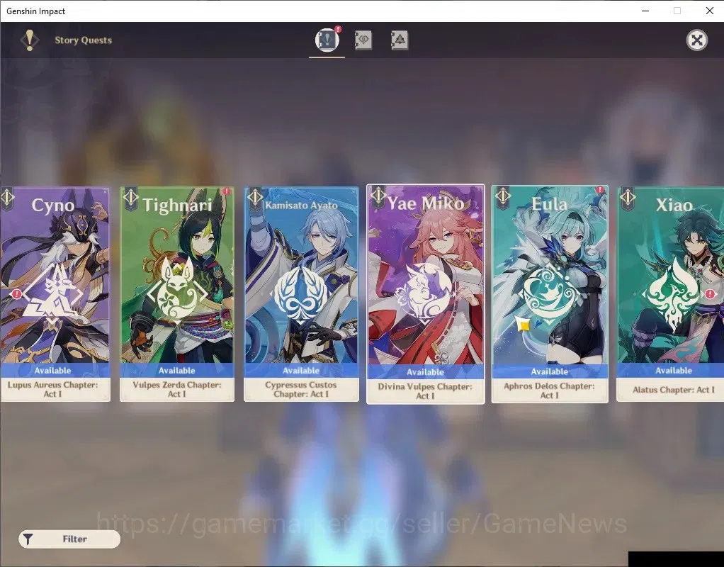 Genshin Impact Accounts ASIA|AR 56|7 Limited+6(*5Weapon)|[Flins,Neuvilette image 20