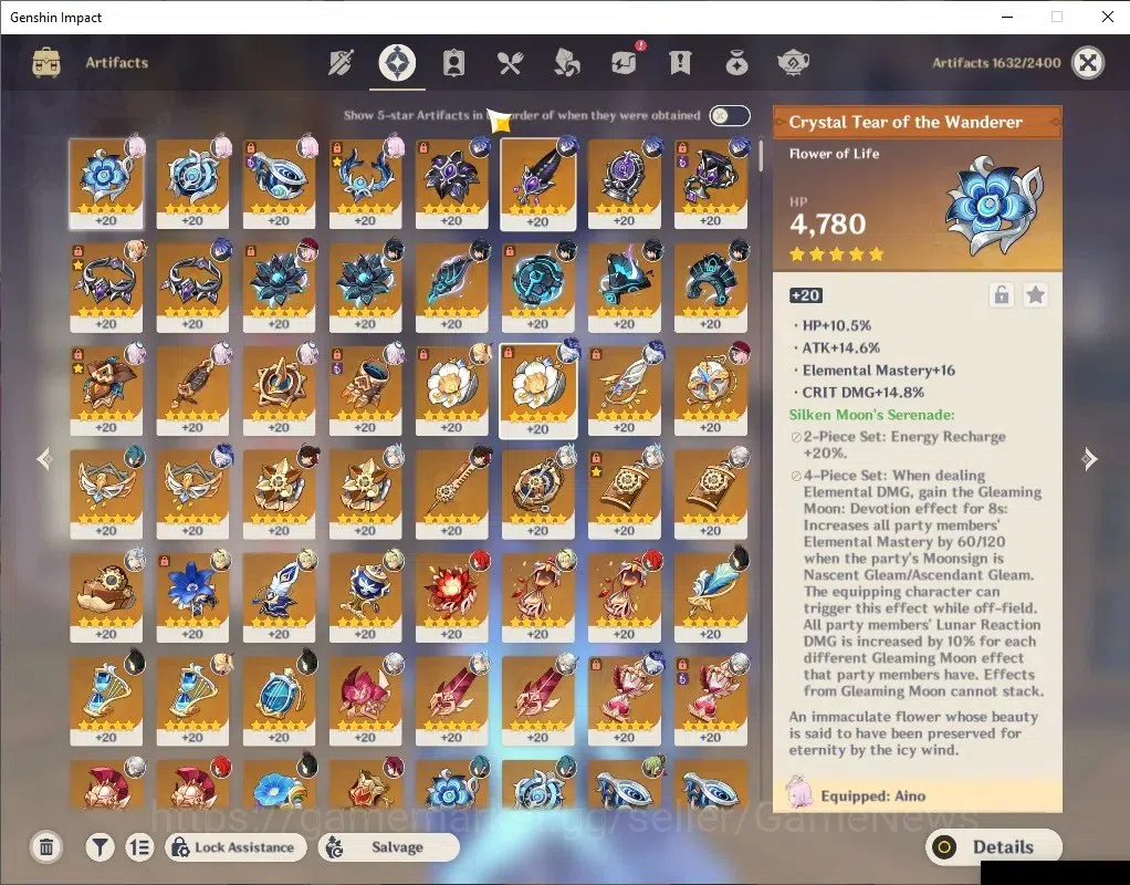 Genshin Impact Accounts ASIA|AR 56|7 Limited+6(*5Weapon)|[Flins,Neuvilette image 7