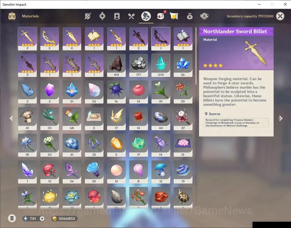Genshin Impact Accounts ASIA|AR 56|7 Limited+6(*5Weapon)|[Flins,Neuvilette image 9