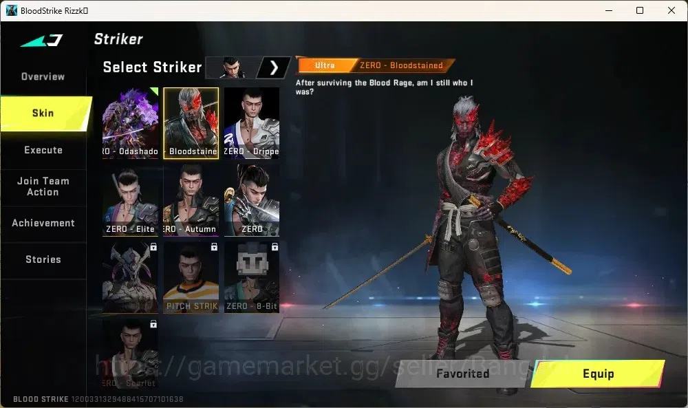 Blood Strike Accounts Collab Skin ASIA |1 Evo Fal|1 Eternal Zero Odashadow|Eternal Uzi|1 AOT,1 7DS,1 EVA|8 Ultra Guns|10 18