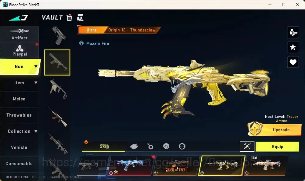 Blood Strike Accounts Collab Skin ASIA |1 Evo Fal|1 Eternal Zero Odashadow|Eternal Uzi|1 AOT,1 7DS,1 EVA|8 Ultra Guns|10 5
