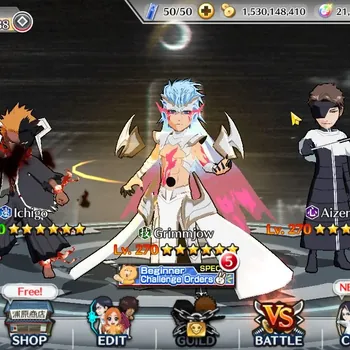 Bleach: Brave Souls Accounts High-End Global|979K BP+21K Orb|FreshStory|7K Prem AccTicket|Aizen,Byakuya,Rukia,Ichigo