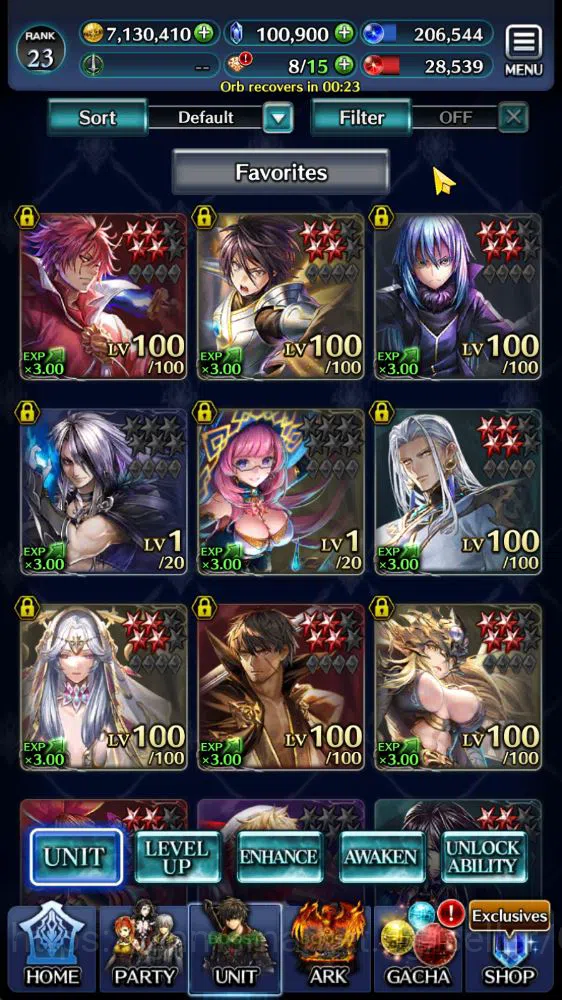 Last Cloudia Mid‑Game GLOBAL|100k Crystal|Collab Slime(Benimaru,Hinata,D image 1