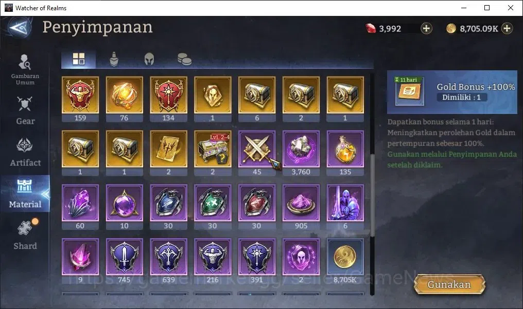 Watcher of Realms Accounts Global 60x|Lv 44| 841K Power | 1 Lord [Rivenhald]+ image 10