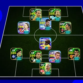 eFootball Accounts Legends & Iconic Players EFOOTBALL 2026 | EPIC ZLATAN IBRAHIMOVIC,RUI COSTA, D FORLAND,M ODEGARD,P