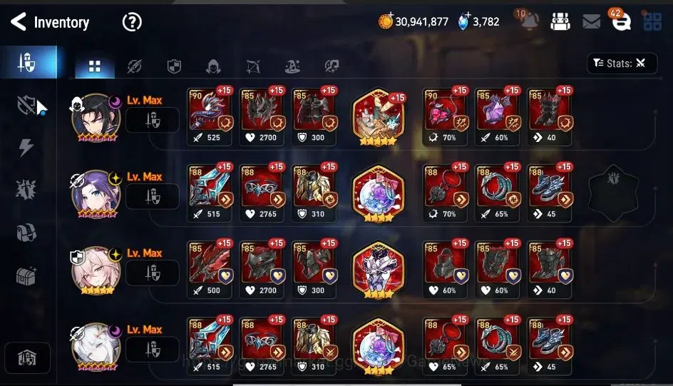 Epic Seven Accounts GLOBAL Unverif|NewEra|9 ML(Salome,BArunka,RoLight, image 19