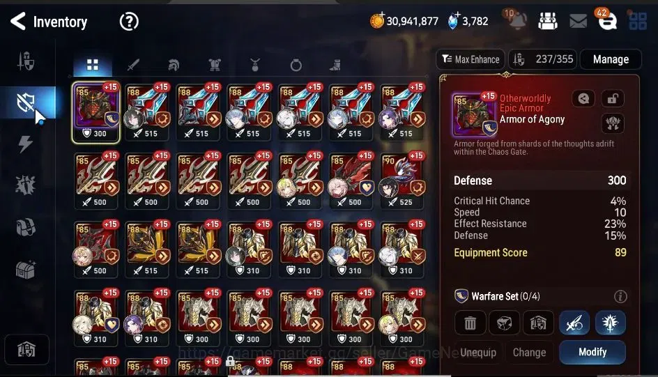 Epic Seven Accounts GLOBAL Unverif|NewEra|9 ML(Salome,BArunka,RoLight, image 20