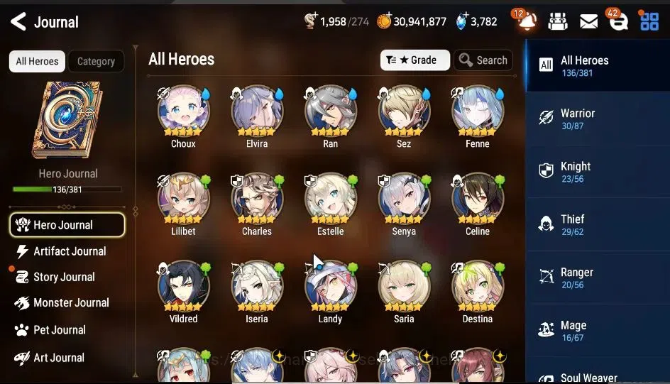 Epic Seven Accounts GLOBAL Unverif|NewEra|9 ML(Salome,BArunka,RoLight, image 6