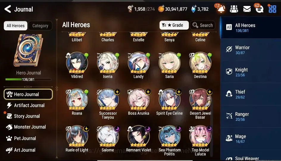 Epic Seven Accounts GLOBAL Unverif|NewEra|9 ML(Salome,BArunka,RoLight, image 7