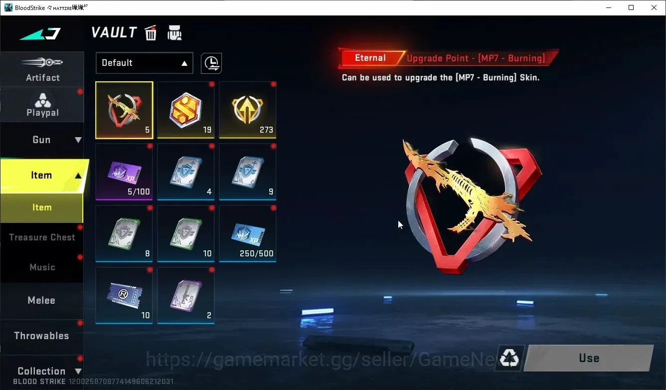 Blood Strike Accounts ASIA|COLLAB 7DS Mtoo-Elizabeth,QBZ95-Darkness+2 UL image 15
