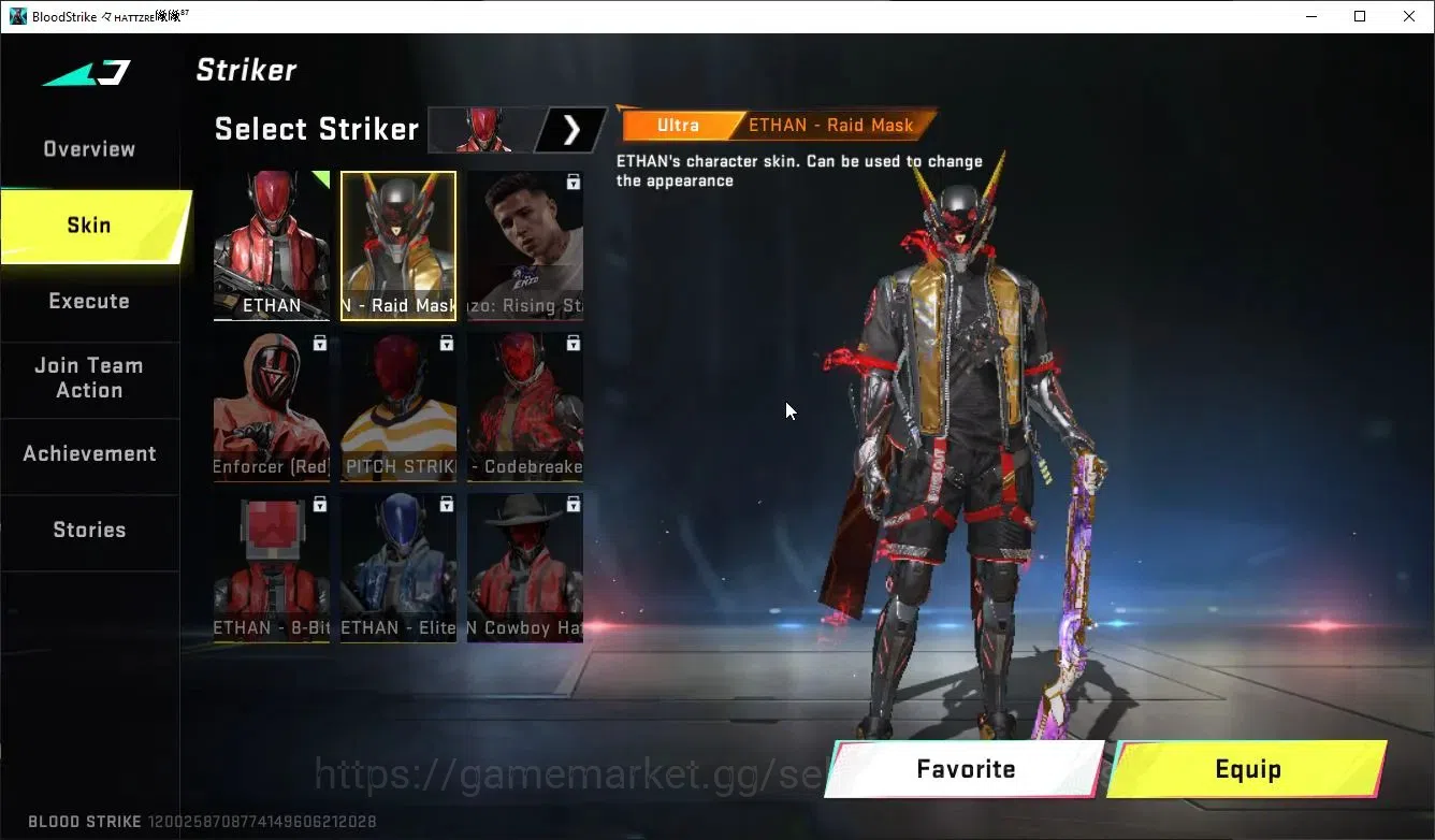 Blood Strike Accounts ASIA|COLLAB 7DS Mtoo-Elizabeth,QBZ95-Darkness+2 UL image 3