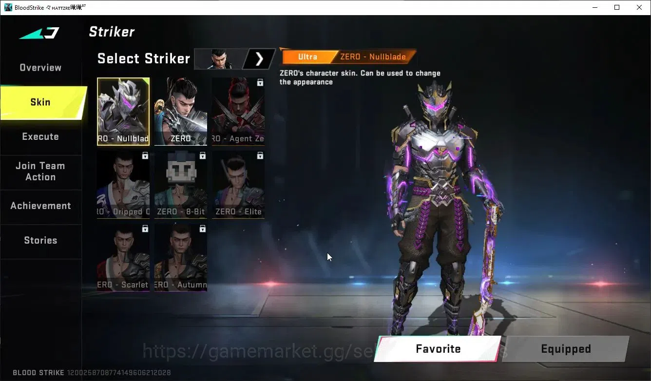 Blood Strike Accounts ASIA|COLLAB 7DS Mtoo-Elizabeth,QBZ95-Darkness+2 UL image 4