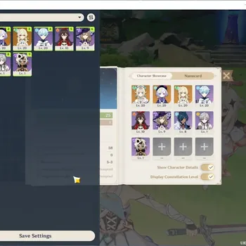 Genshin Impact Accounts Starter Asia|AR 25| 1 Limited (Vesna) + 1 Standard (Qiqi) | All Unset | Low Main Quest & Map Explore