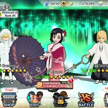 Bleach: Brave Souls Accounts Starter Global|50K BP+7K Orb|Fresh All Story|Ichigo DT,Momo Jap Parasol,Shinji TYBW24,Gremmy