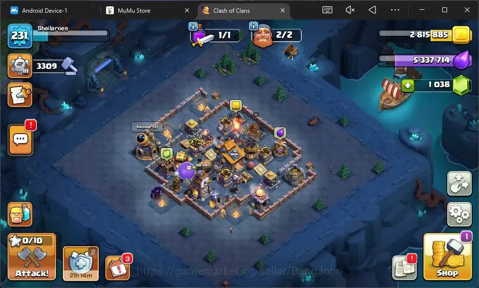 Clash of Clans Accounts Global | TH 17 | BH 10|LVL 231|HH 11|BK 90, AQ 89, image 10