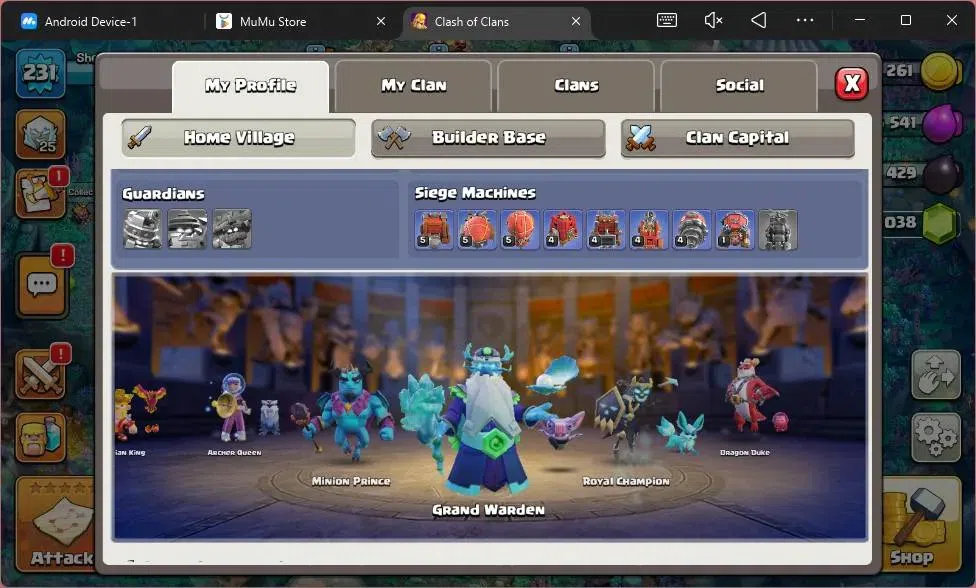 Clash of Clans Accounts Global | TH 17 | BH 10|LVL 231|HH 11|BK 90, AQ 89, image 19