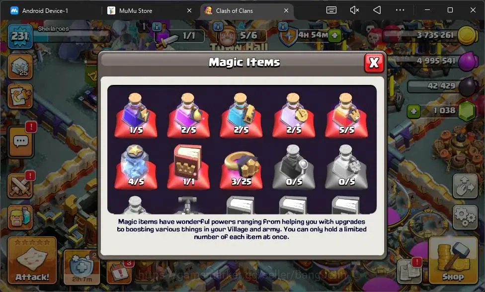 Clash of Clans Accounts Global | TH 17 | BH 10|LVL 231|HH 11|BK 90, AQ 89, image 6