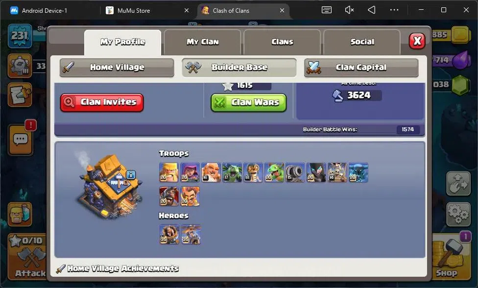 Clash of Clans Accounts Global | TH 17 | BH 10|LVL 231|HH 11|BK 90, AQ 89, image 8
