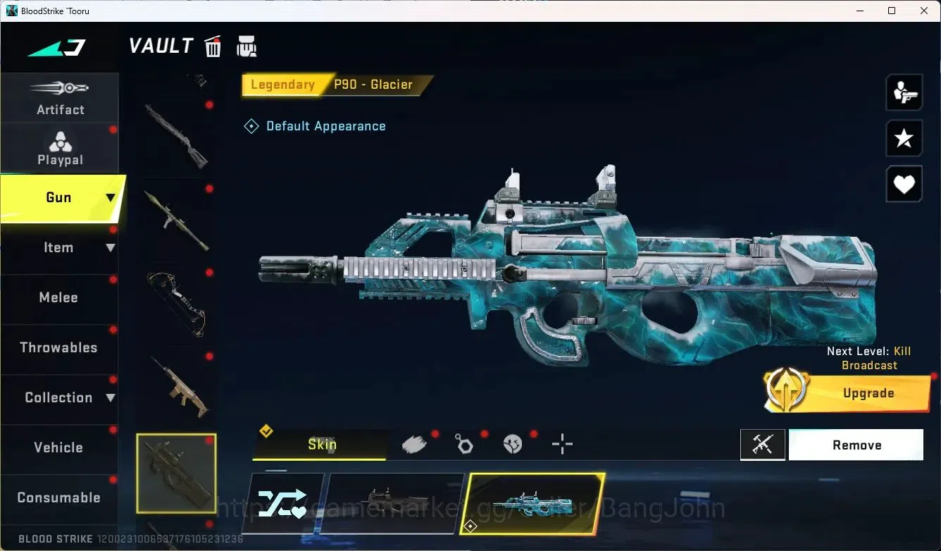 Blood Strike Accounts Collab Skin ASIA | Eternal Desert Eagle - Scorpius | 4 Collab Gun | BLEACH ZERO Striker | 4 Ultra Guns 11