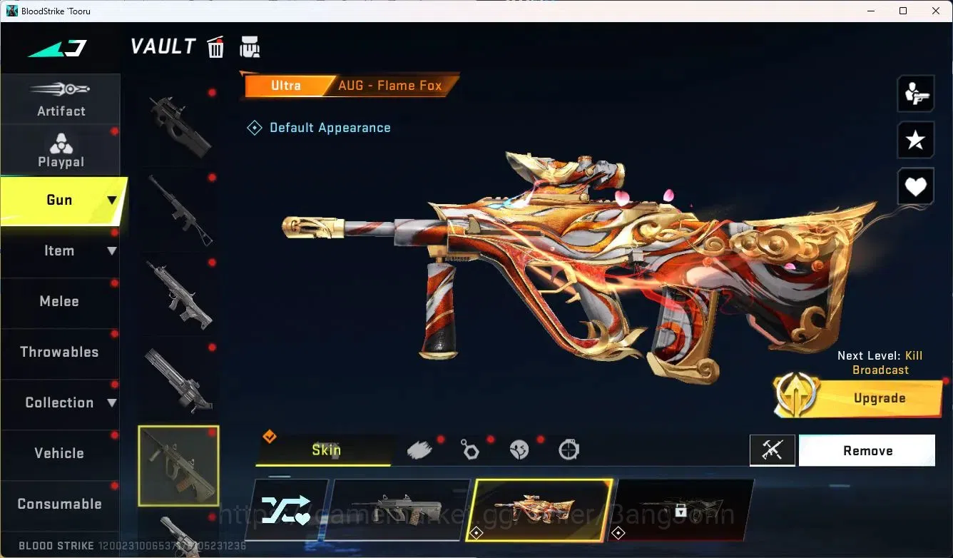 Blood Strike Accounts Collab Skin ASIA | Eternal Desert Eagle - Scorpius | 4 Collab Gun | BLEACH ZERO Striker | 4 Ultra Guns 12