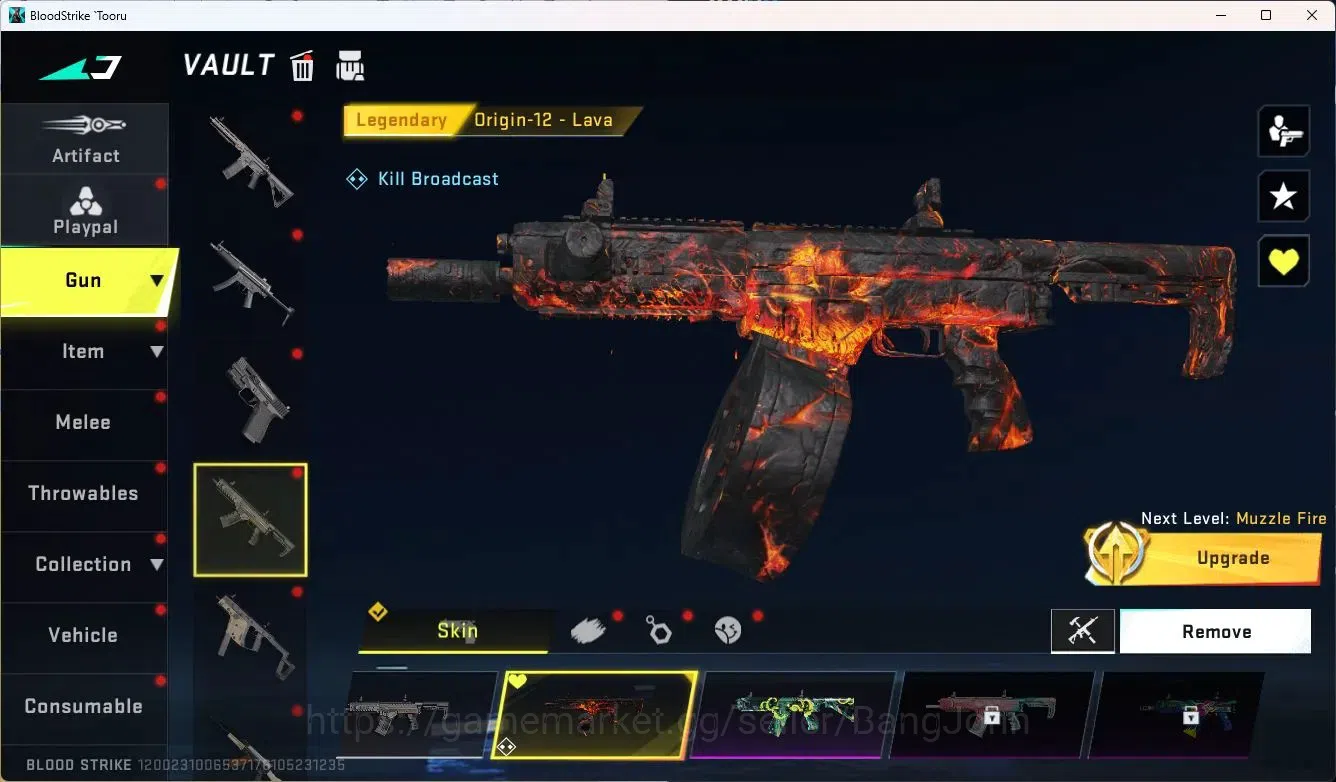 Blood Strike Accounts Collab Skin ASIA | Eternal Desert Eagle - Scorpius | 4 Collab Gun | BLEACH ZERO Striker | 4 Ultra Guns 4