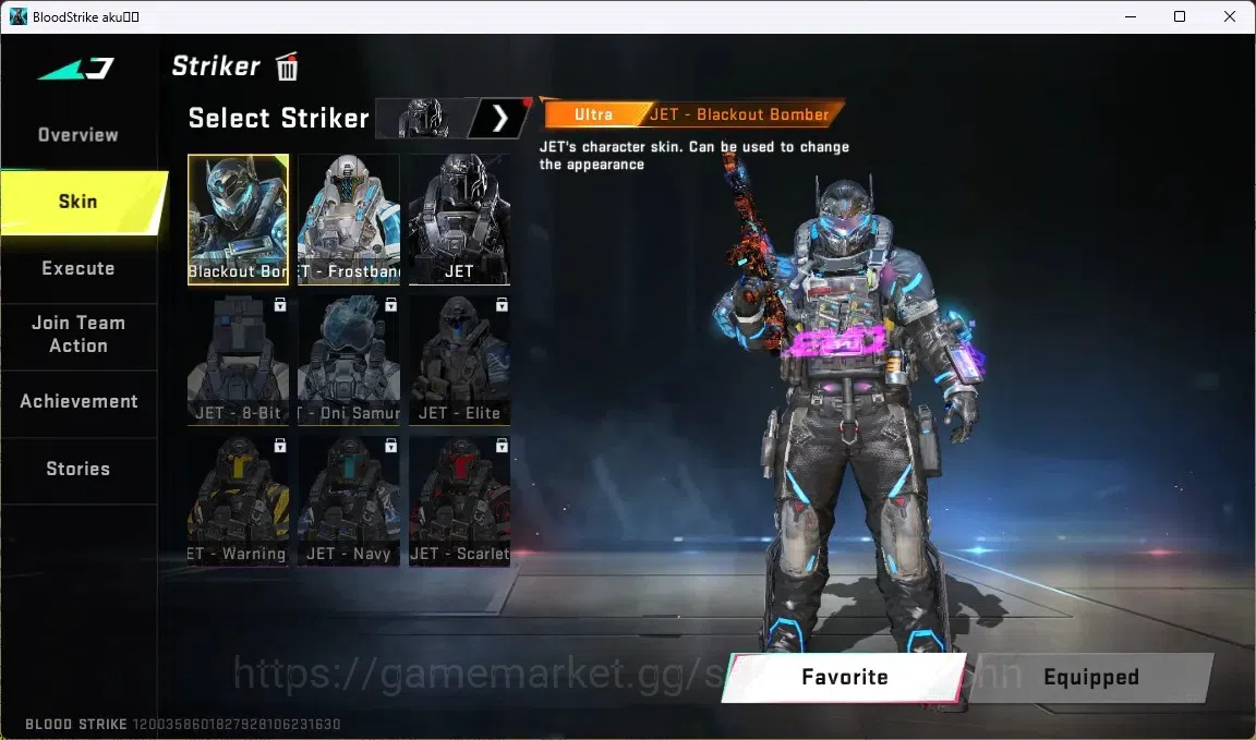 Blood Strike Accounts ASIA | 1 EVO: FAL-Evolved Draco|3 ULTRA GUN:M4A1,S image 7