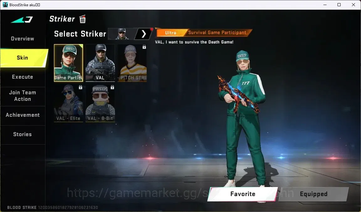 Blood Strike Accounts ASIA | 1 EVO: FAL-Evolved Draco|3 ULTRA GUN:M4A1,S image 8