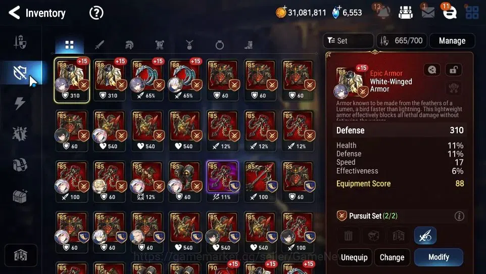Epic Seven Accounts GLOBAL Unverif|New Era|10 ML(Salome,NM Luna,Ruele image 12