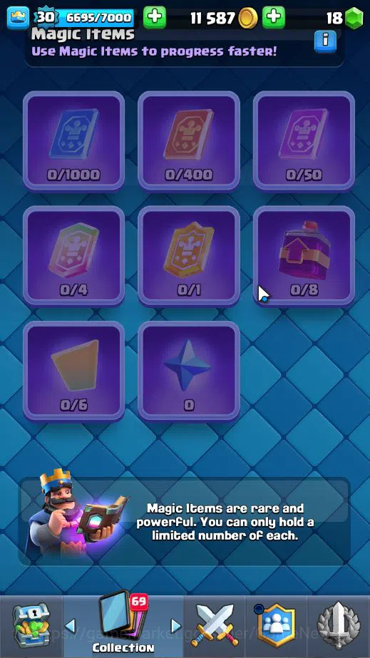 Clash Royale Accounts Lv 30|Trophy 7757|KTL 11|Limited Skin|Card 111| 1  image 13