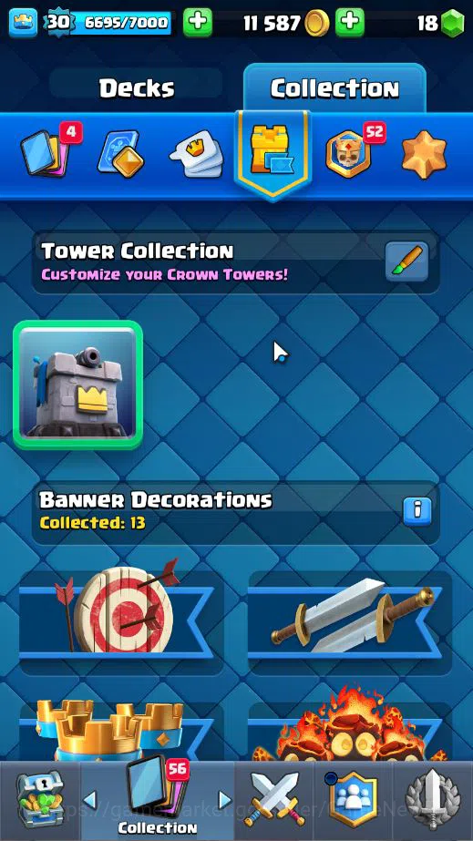 Clash Royale Accounts Lv 30|Trophy 7757|KTL 11|Limited Skin|Card 111| 1  image 15