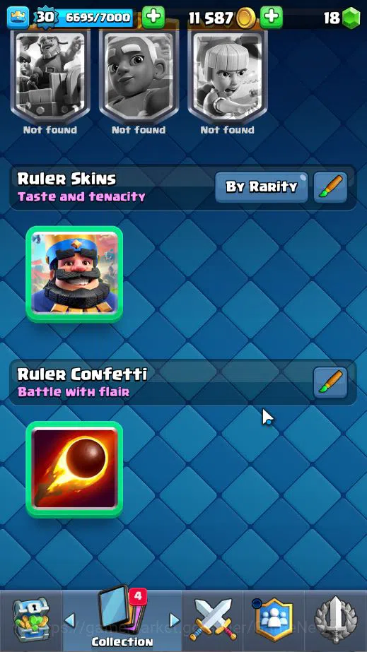 Clash Royale Accounts Lv 30|Trophy 7757|KTL 11|Limited Skin|Card 111| 1  image 19