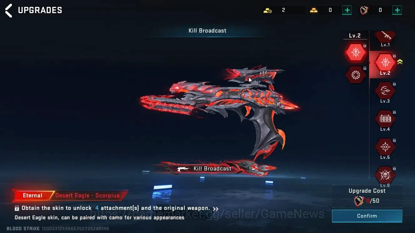 Blood Strike Accounts ASIA|Eternal Desert Eagle-Scorpius|ULTRA[ETHAN]|Co image 6