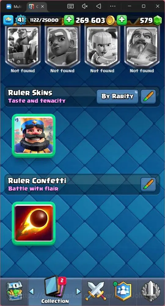 Clash Royale Accounts High-End Lv 41|Trophy 10124|KTL 13|Card 121|2 Hero|5 EVO|8 Champ|21Legend,33Epic,30Rare,29Commons|579 2