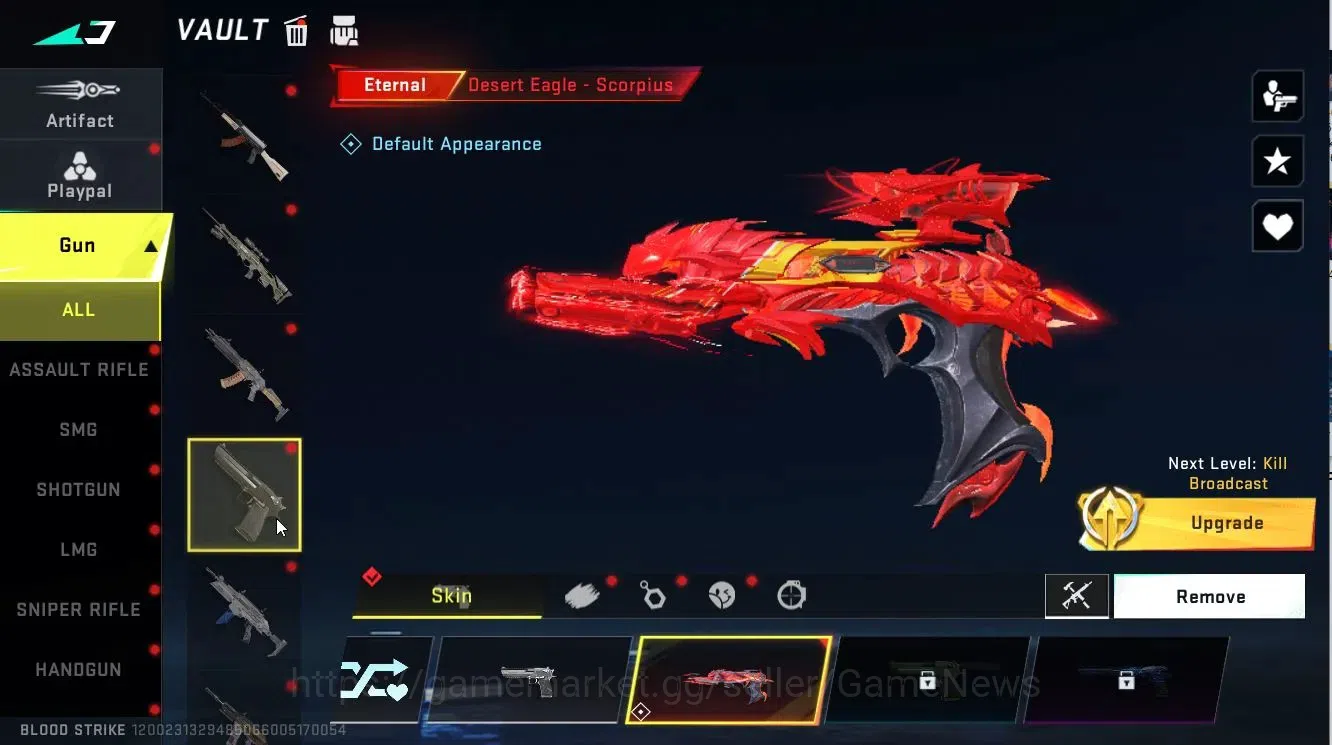 Blood Strike Accounts ASIA|ETERNAL DesertEagle Lv2+Collab EVA[MCX-EVA00] image 11