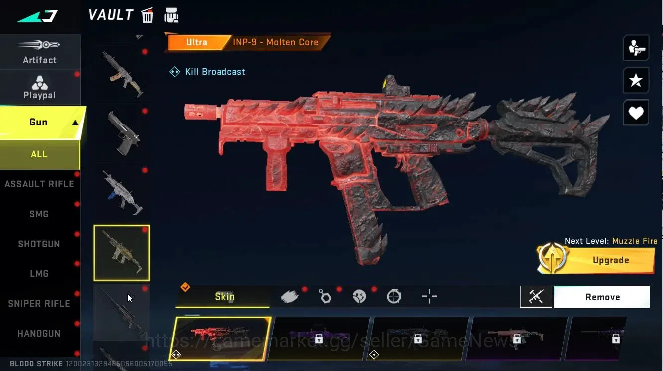 Blood Strike Accounts ASIA|ETERNAL DesertEagle Lv2+Collab EVA[MCX-EVA00] image 13